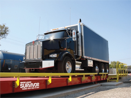 SURVIVOR® OTR Steel Deck Truck Scale