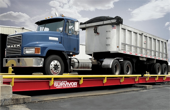 SURVIVOR® OTR Steel Deck Truck Scale